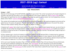 Tablet Screenshot of log1.wamath.net